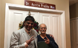 Eyes Open International (EOI) President Harold DSouza met Dr. Austin Prabhu in Chicago